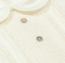 Load image into Gallery viewer, PAZ RODRIGUEZ Ivory Wool 2 Piece Babygrow