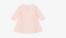 Load image into Gallery viewer, KARL LAGERFELD Baby Girls Pink Cotton Dress with Choupette Motif
