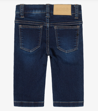 Load image into Gallery viewer, BOSS Boys Dark Blue Regular Fit Stretch Jeans