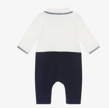 Load image into Gallery viewer, HUGO BOSS Baby Boys Navy Blue Cotton Romper