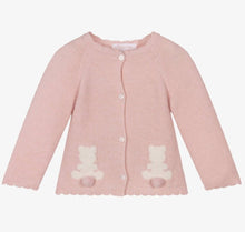 Load image into Gallery viewer, PATACHOU Baby Girls Pink Merino Wool & Cashmere Knit Set