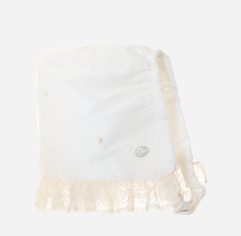 Load image into Gallery viewer, PATACHOU Baby unisex beige embroidered Baptism Gown and Bonnet
