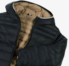 Load image into Gallery viewer, HUGO BOSS Beige & Black Reversible Puffer Jacket