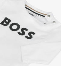 Load image into Gallery viewer, HUGO BOSS Boys White Cotton Top