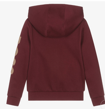 Load image into Gallery viewer, HUGO BOSS Boys Burgundy Red Cotton Tracksuit