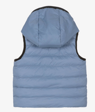 Load image into Gallery viewer, HUGO BOSS Baby Boys Blue & Black Reversible Gilet
