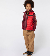 Load image into Gallery viewer, HUGO BOSS Boys Burgundy Red Cotton Tracksuit