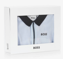 Load image into Gallery viewer, HUGO BOSS Boys Velour Babygrow
