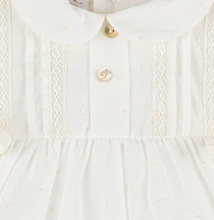 Load image into Gallery viewer, PAZ RODRIGUEZ Ivory Cotton Shortie