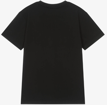 Load image into Gallery viewer, HUGO Boys Black Organic Cotton T-Shirt