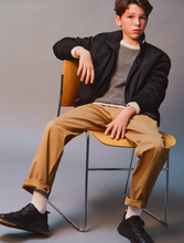 Load image into Gallery viewer, HUGO BOSS Boys Black Padded Jacket with Fold-Away Hood