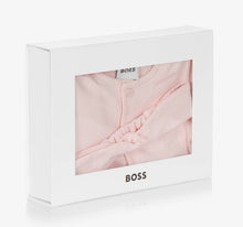 Load image into Gallery viewer, HUGO BOSS Girls Pink Ginkgo Leaf Babysuit Set