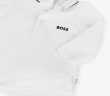 Load image into Gallery viewer, HUGO BOSS Boys White Cotton Polo Shirt