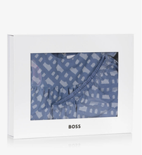 Load image into Gallery viewer, HUGO BOSS Baby Girls Blue Monogram Cotton Dress