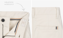 Load image into Gallery viewer, BOSS Boys Light Beige Cotton Twill Chino Shorts