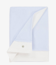 Load image into Gallery viewer, PAZ RODRIGUEZ Blue Velour Baby Blanket (87cm)