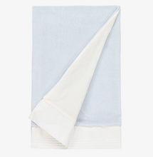 Load image into Gallery viewer, PAZ RODRIGUEZ Blue Velour Baby Blanket (87cm)