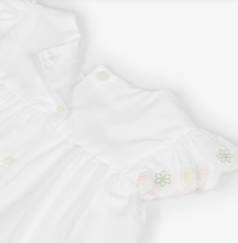 Load image into Gallery viewer, PATACHOU Baby Girls White Embroidered Cotton Shorts Set