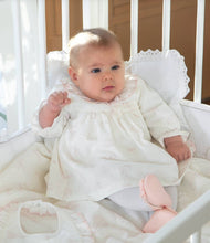 Load image into Gallery viewer, PATACHOU Baby Girls Ivory & Pink Cotton Toile de Juoy Dress