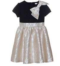 Load image into Gallery viewer, PATACHOU bow-detailing dress