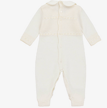 Load image into Gallery viewer, PAZ RODRIGUEZ Ivory Wool Knit Babygrow