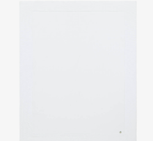 Load image into Gallery viewer, PAZ RODRIGUEZ White Organic Cotton Blanket (98cm)