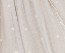 Load image into Gallery viewer, PAZ RODRIGUEZ Baby Girls Beige Cotton Dots Dress