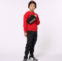 Load image into Gallery viewer, HUGO Red Cotton Sweatshirt