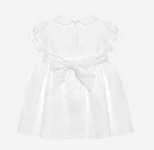 Load image into Gallery viewer, PATACHOU White dress made in cotton satin