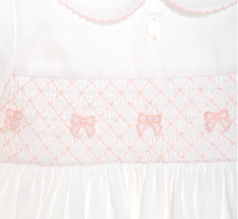 Load image into Gallery viewer, PATACHOU White dress made in cotton satin