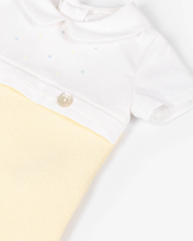 Load image into Gallery viewer, PAZ RODRIGUEZ Baby Boys Yellow Cotton Knit Shortie