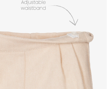Load image into Gallery viewer, PAZ RODRIGUEZ Boys Ivory & Beige Cotton Shorts Set