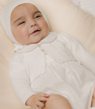 Load image into Gallery viewer, PAZ RODRIGUEZ Ivory Cotton Shortie