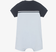 Load image into Gallery viewer, HUGO BOSS Baby Boys Blue Cotton Shortie