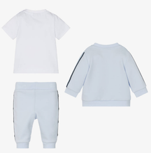 Load image into Gallery viewer, HUGO BOSS Baby Boys Light Blue Tracksuit Set