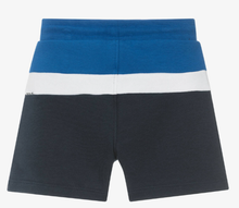 Load image into Gallery viewer, HUGO BOSS Baby Boys Navy Blue Cotton Shorts