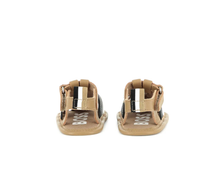 Load image into Gallery viewer, HUGO BOSS Beige Logo Print Sandals