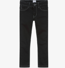 Load image into Gallery viewer, HUGO BOSS Boys Black Slim Fit Denim Jeans