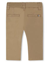 Load image into Gallery viewer, HUGO BOSS Baby Boys Beige Cotton Chino Trousers