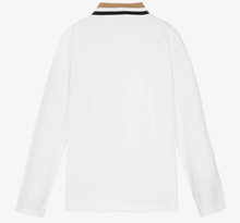 Load image into Gallery viewer, HUGO BOSS Boys White Cotton Polo Shirt