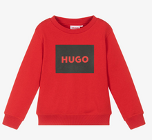 Load image into Gallery viewer, HUGO Red Cotton Sweatshirt