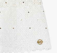 Load image into Gallery viewer, MICHAEL KORS Ivory Cotton Lace Dress