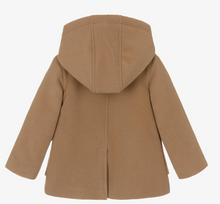 Load image into Gallery viewer, PATACHOU Boys Beige Hooded Duffle Coat