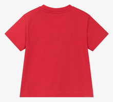 Load image into Gallery viewer, HUGO Boys Red Cotton T-Shirt