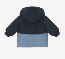 Load image into Gallery viewer, HUGO BOSS Baby Boys Blue Reversible Puffer Coat