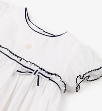 Load image into Gallery viewer, PATACHOU Baby Girls White Cotton Dress