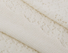 Load image into Gallery viewer, G.H. HURT AND SON Cosy Cashmere Baby Shawl - White