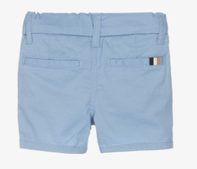 Load image into Gallery viewer, HUGO BOSS Boys Pale Blue Cotton Chino Shorts