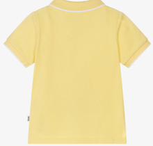 Load image into Gallery viewer, HUGO BOSS Baby Boys Yellow Logo Polo Shirt