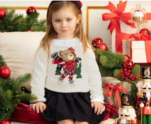 Load image into Gallery viewer, Patachou Ivory Teddy Knitted Sweater